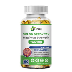 Colon Detox Cleanse – 1/2/4 Bottles Capsules | Weight Loss, Bloating, Belly Fat