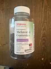 Walgreens Extra Strength Melatonin Gummies 5mg (120 Ct-exp: 11/2026)