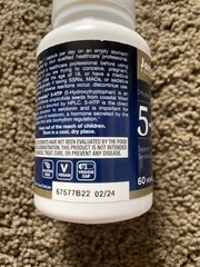 5-HTP 100 mg Capsules – Energy & Mood Enhancer, 60 Count Gluten-Free