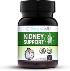 Kidney Support Supplement for Healthy Kidney Function – (30-Day Supply) Sugar MD