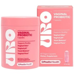 URO O Positiv Vaginal Probiotics 180ct pH Balance Prebiotics Women’s Health