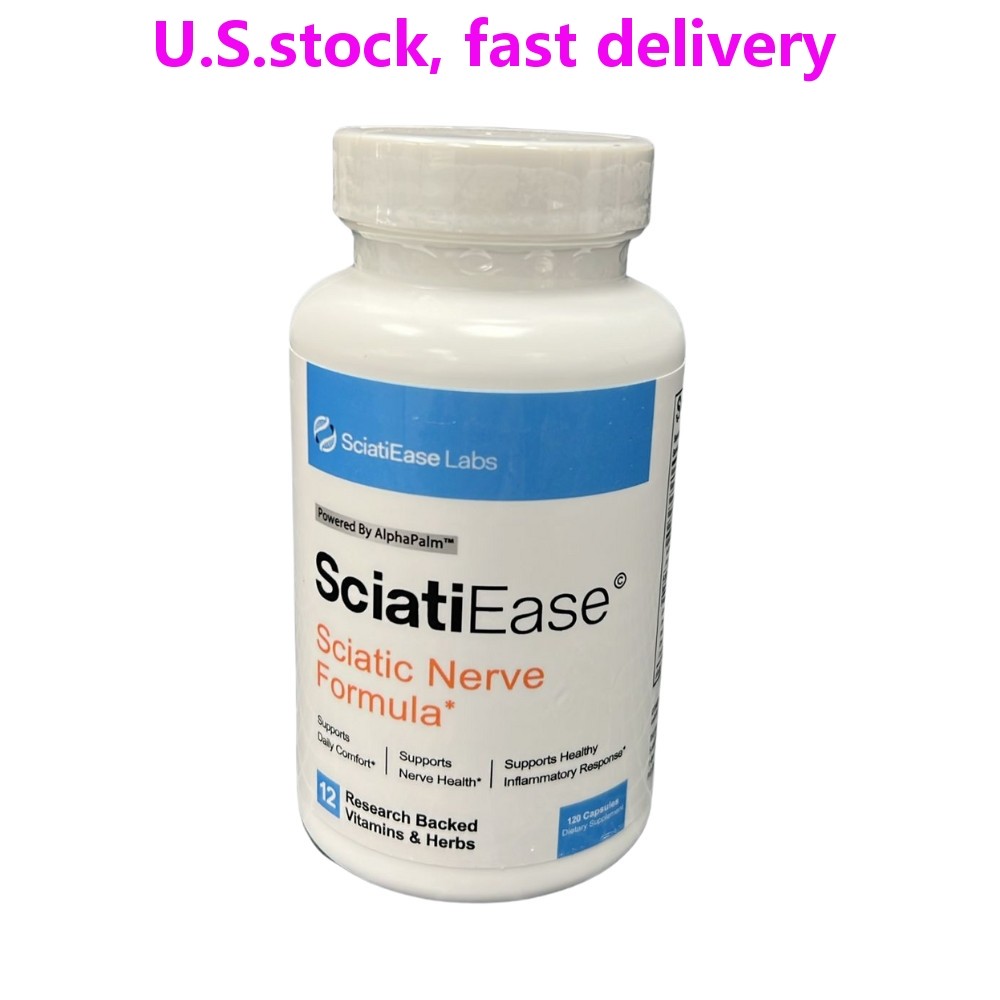 SciatiEase Labs Sciati Ease Sciatic Nerve Formula 120 Capsules – New! Exp 12/26!