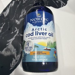 Nordic Naturals Arctic Cod Liver Oil, Orange – 16 oz – 1060 mg Exp 12/27