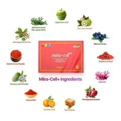 Miira-cell+ plus by Revoobit International 48 Sachet Stem Cell Nutrition (2 Box)