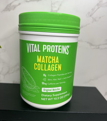 Vital Proteins Matcha Collagen Powder Original Matcha 10.5 oz Exp 10/2026