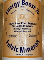 Energy Felvic Minerals. Made In The USA MORNING STAR MINERALS liquid