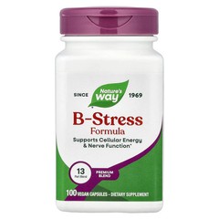 2 X Nature’s Way, B-Stress Formula, 100 Vegan Capsules