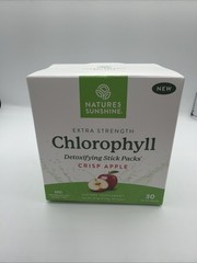 Nature’s Sunshine Chlorophyll Detoxifying Crisp Apple 30 stick-pack