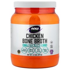 2 X NOW Foods, Sports, Chicken Bone Broth Protein Powder, 1.2 lbs (544 g)