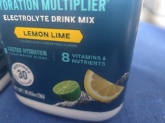 2x Liquid I.V Hydration Multiplier MULTISERVE Lemon Lime Container 16.93oz 2027