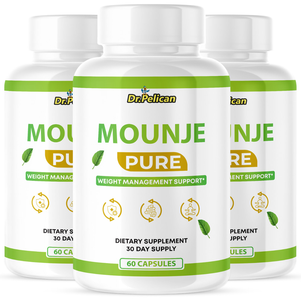 Mounje Pure- Metabolism Support, Weight Management Supplement- 3 Bottles