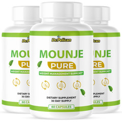 Mounje Pure- Metabolism Support, Weight Management Supplement- 3 Bottles