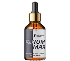 Visium Max Liquid Drops, Extra Strength VisiumMax, All Natural Formula 60ML