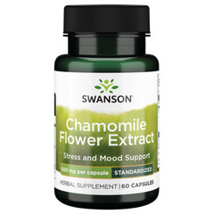 Swanson Chamomile Flower Extract – Chamomile Supplement Promoting Stress,
