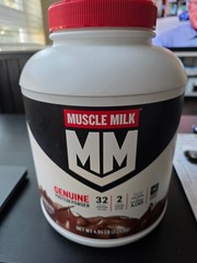 muscle milk protein powder chocolate 5lb exp 8/2027
