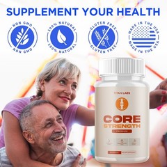 (1-5 Pack) Core Strength Joint Support Advanced Formula CoreStrength 60 Capsules
