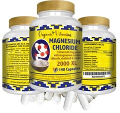 Double Pack Magnesium Chloride 2000 XL – 280 Capsules | Bone, Muscle & Nerve