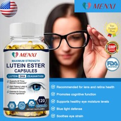 Eye Health Supplement, Lutein and Zeaxanthin, Vision Health, Eye Strain Support