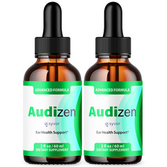 Audizen Ear Health Suppport Drops Natural Formula Hearing Supplement (2 Pack)