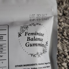 Miss Luly Feminine Balance Gummies For PH/Immuse/Odor/Floar Health Exp. 10/2027