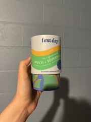 First Day Kids Daily Supercharge Organic 60 Count