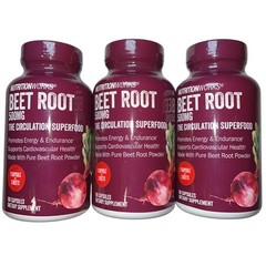 3x Nutrition Works Beet Root Circulation Superfood 90 Capsules 500mg NEW