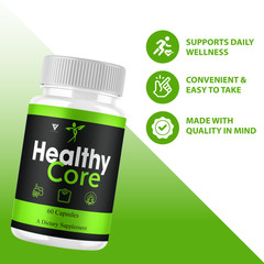 Healthy Core Support, HealthyCore Advanced Supplement (60 Capsules)