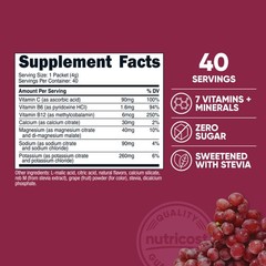 Nutricost Electrolytes Complex, Grape Flavored, 40 Stickpack