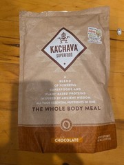 Ka’Chava Kachava Chocolate Vegan Protein Shake full meal replacement 32.8 oz
