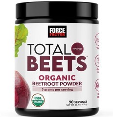 (A) Force Factor Total Beets Organic Beetroot Powder Superfood Non-GMO & Vegan
