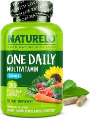 Naturelo One Daily Multivitamin For Men 240 vcaps