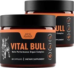 2x Lonvera Vital Bull Beef Organ supplemental for Men – Grass Fed Organs US