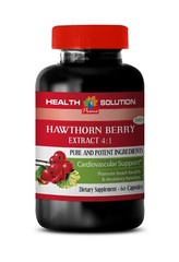 lower blood pressure – Hawthorn Extract 665mg – with Garlic and Cayenne 1B