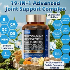 Glucosamine | Chondroitin | MSM | Collagen – 2800 mg Joint Support Supplement US