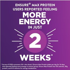 Max Protein Nutrition Shakes Variety Pack – 30g Protein, Immune Support – 8 Pack