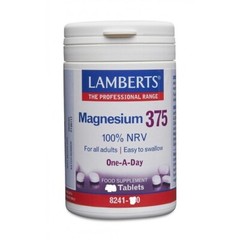 Lamberts Magnesium 375 Tablets (60) BBE 03/2028
