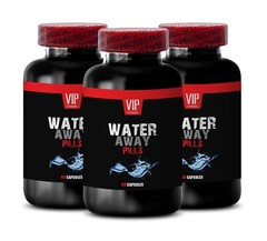 Maximum detox – WATER AWAY PILLS 700mg – Quick-acting water remover 3 Bottles