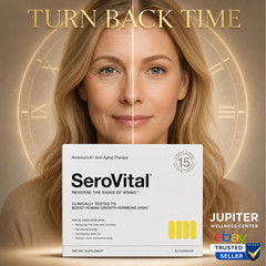 SeroVital Reverse The Signs of Aging Hormone Boost – 84 Capsules Exp 11/2028
