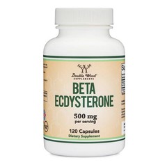 2 X Double Wood Supplements, Beta Ecdysterone, 120 Capsules (250 mg per Capsule
