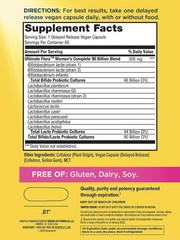 Ultimate Flora Probiotic | 90 Billion CFU | 60 Vegan Capsules | by Renew Life