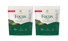 NEW 2X Live Pure Focus + Energy Sticks, Fruit Punch 30 Packets Exp2028