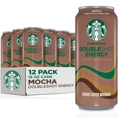 Starbucks Doubleshot Energy Drink Coffee Beverage Mocha Iced Coffee 15 fl oz …