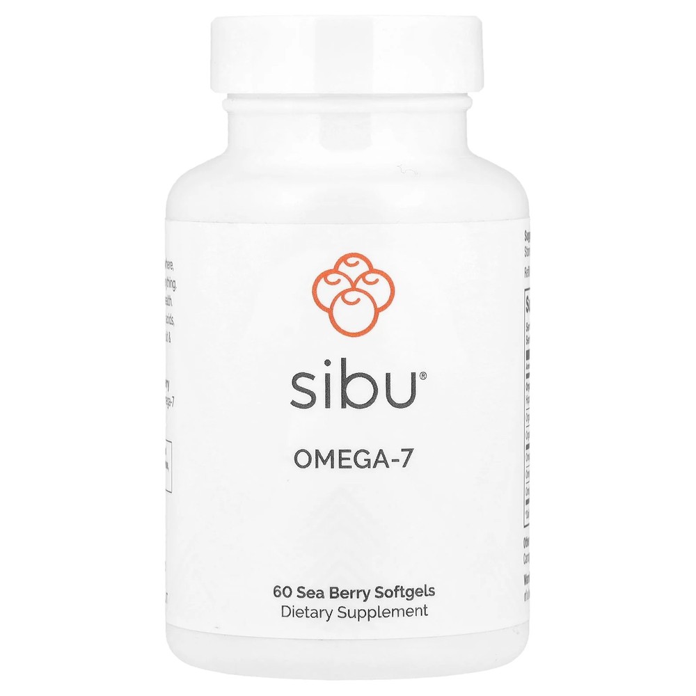 2 X Sibu Beauty, Omega-7, 60 Softgels