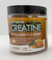 Lot Of 2 KDTQMA Creatine Monohydrate Gummies 5600mg 120 Per SF Mango/Strawberry