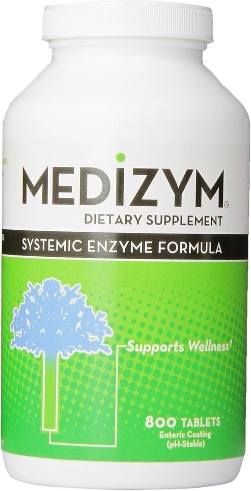 Naturally Vitamins Medizym – Systemic Enzyme Formula 800 Tabs