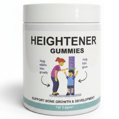 Heightener Gummies – Natural Height Growth Supplement for Kids, Teens and Adu