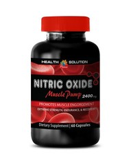 Pre Workout supplement – NITRIC OXIDE 2400 MUSCLE PUMP – Muscle growth 1 Bottle