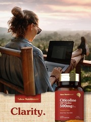 Citicoline 500Mg | 120 Capsules | CDP Choline Supplements | Therapeutic Grade |