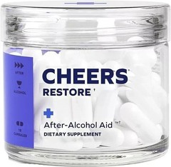 3 Packs Cheers Restore Supplement W/ DHM + L-Cysteine – After-Alcohol assist