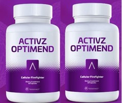 2 bottles ACTIVZ OPTIMEND – 120 Capsules Cellular Firefighter